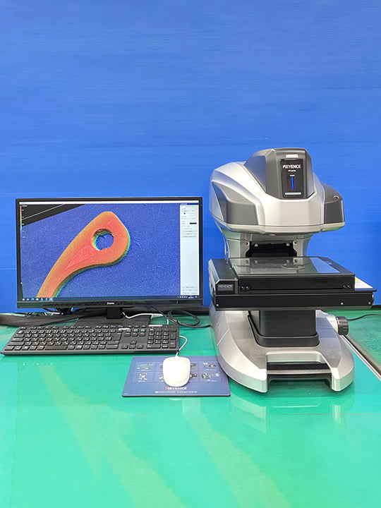 Photo of 3D measurement machine